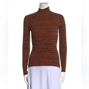 Baum und Pferdgarten Tweed Pattern Turtleneck Size M